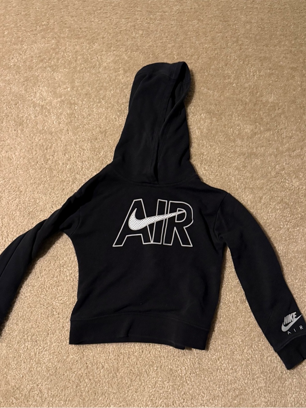 Kids Black Nike Hoodie
